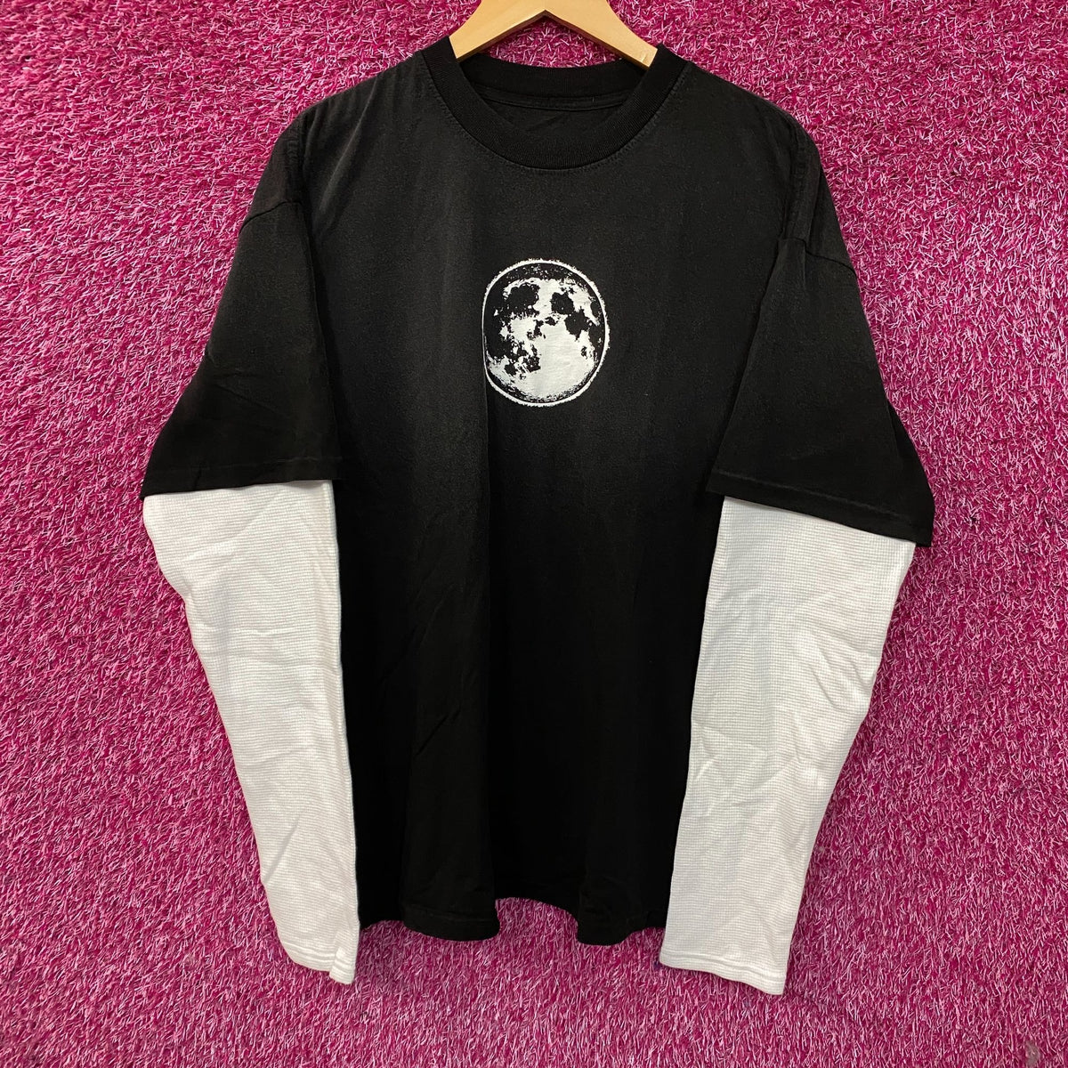 Kid Cudi Free Moon Long Sleeve Tshirt size XL