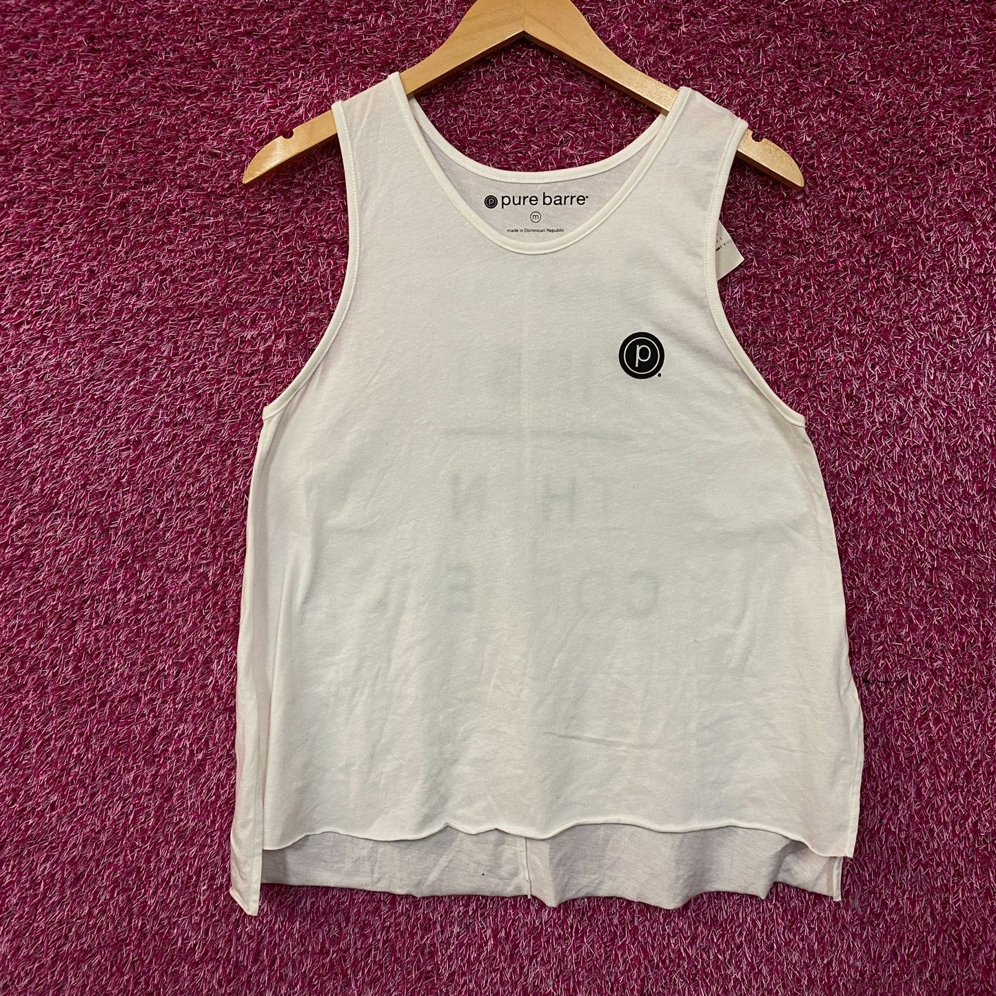Pure Barre Summer Muscle Tank Top Medium