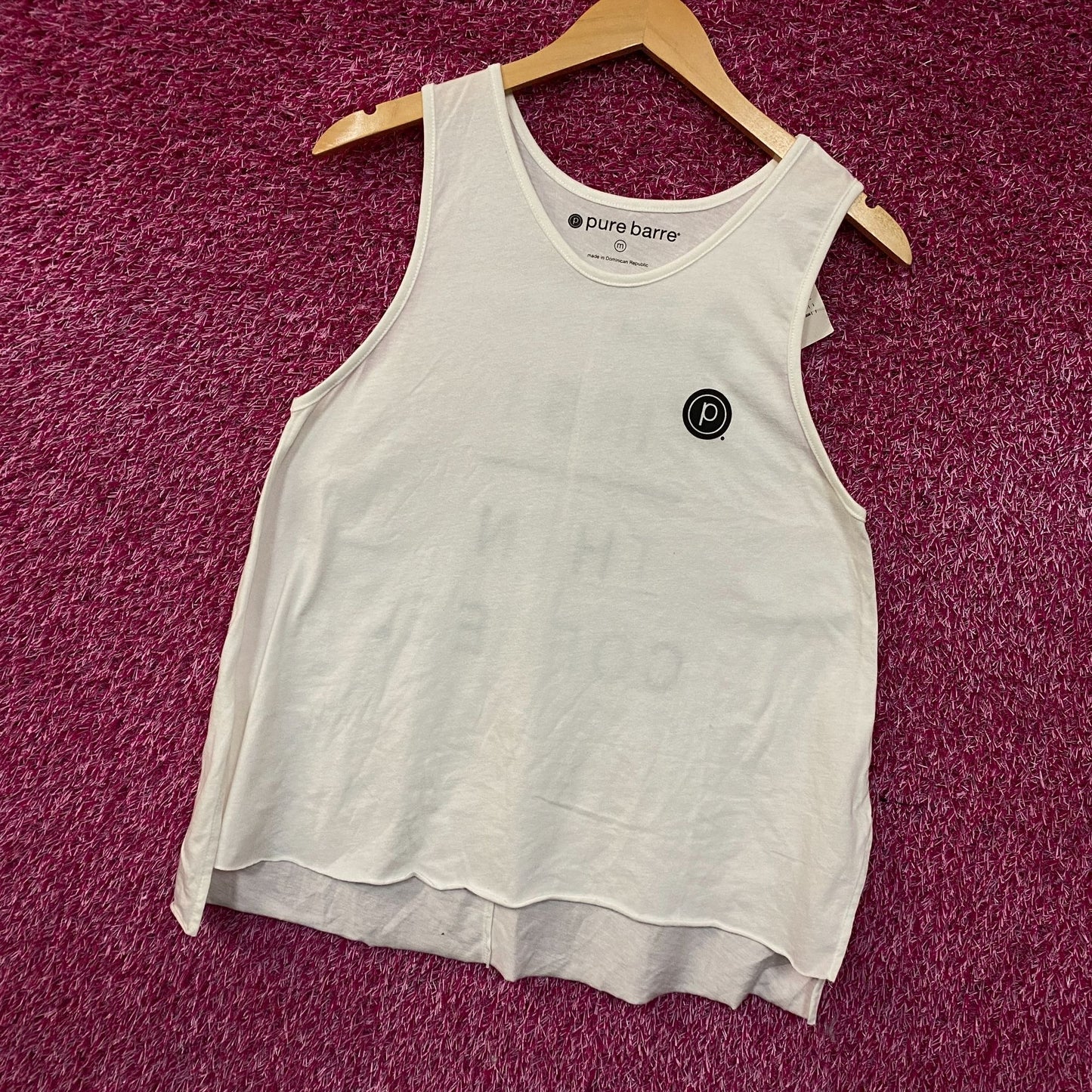 Pure Barre Summer Muscle Tank Top Medium