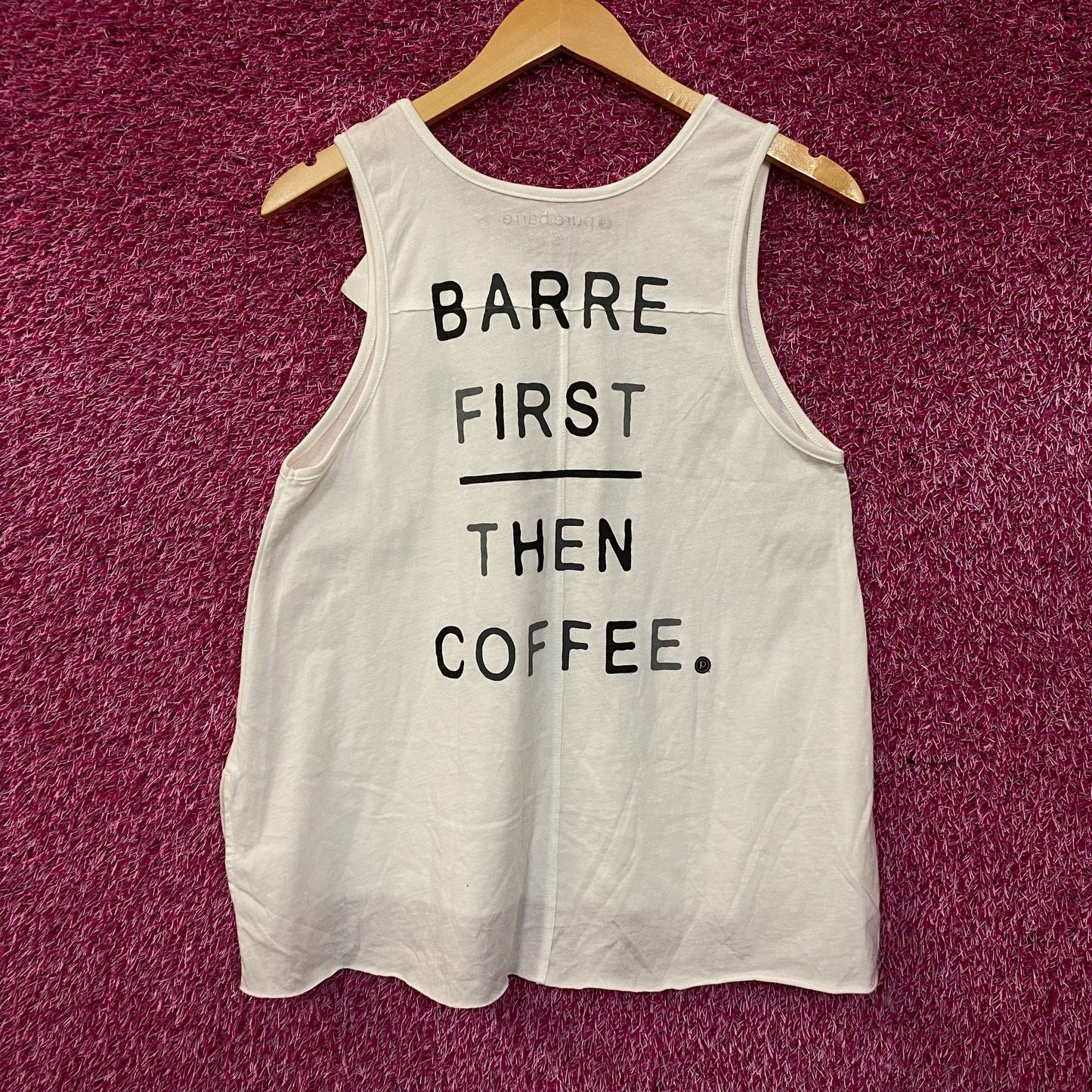 Pure Barre Summer Muscle Tank Top Medium