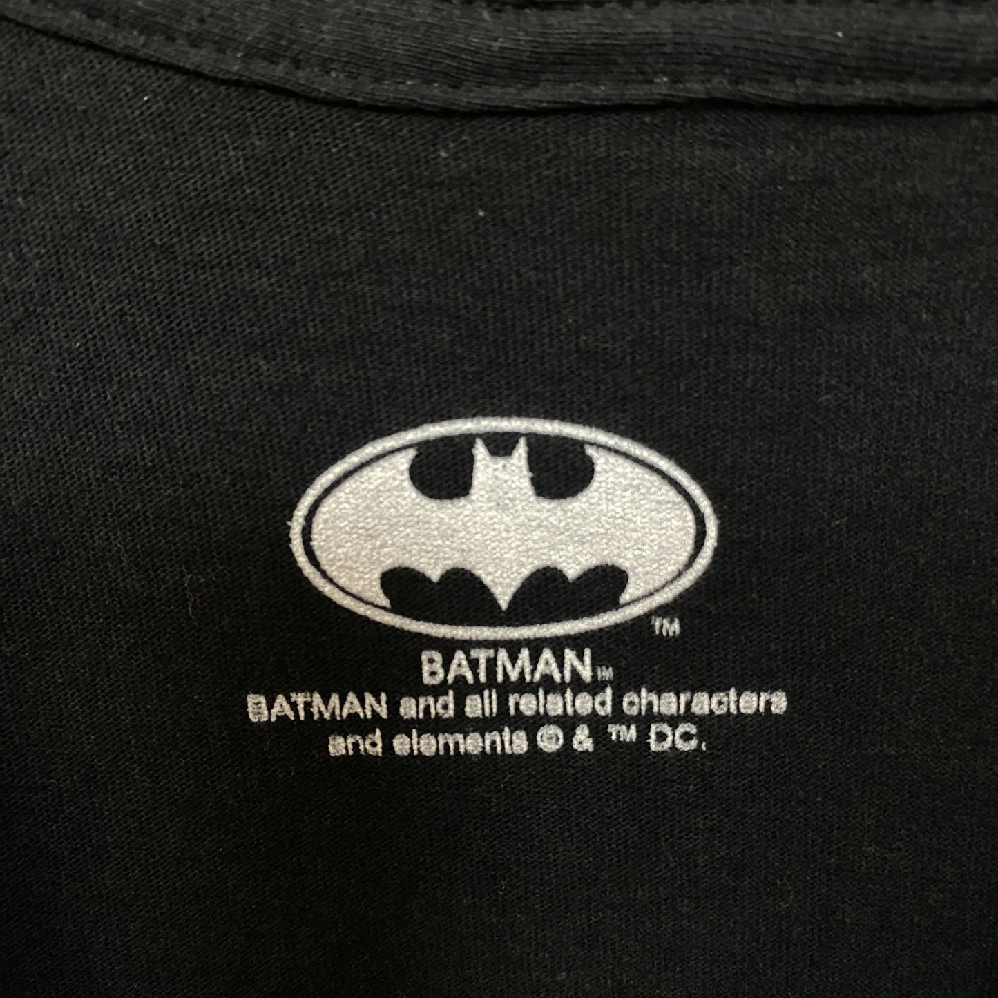 DC Comics Batman The Joker Harley Quinn Kick Black T-Shirt Small