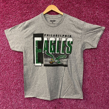 NFL Junk Food Philadelphia Eagles Gray Tshirt size Medium