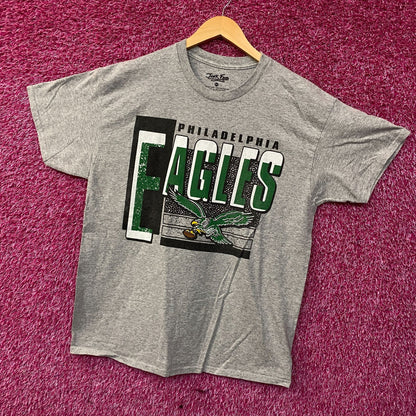 NFL Junk Food Philadelphia Eagles Gray Tshirt size Medium