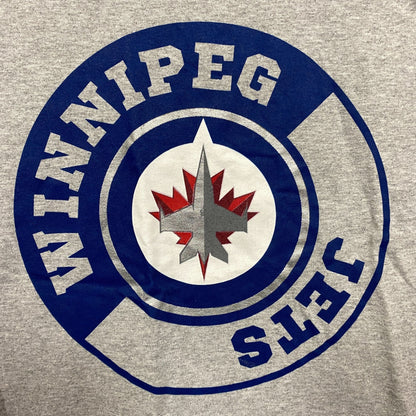 NHL Winnipeg Jets Logo Graphic Design T-Shirt Small