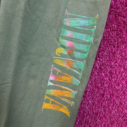 Nirvana Grunge green sweatpants Joggers Size Medium