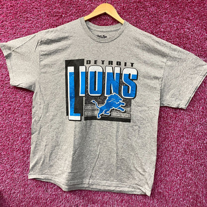 Junk Food Clothing NFL Detroit Lions Complete T-Shirt XL