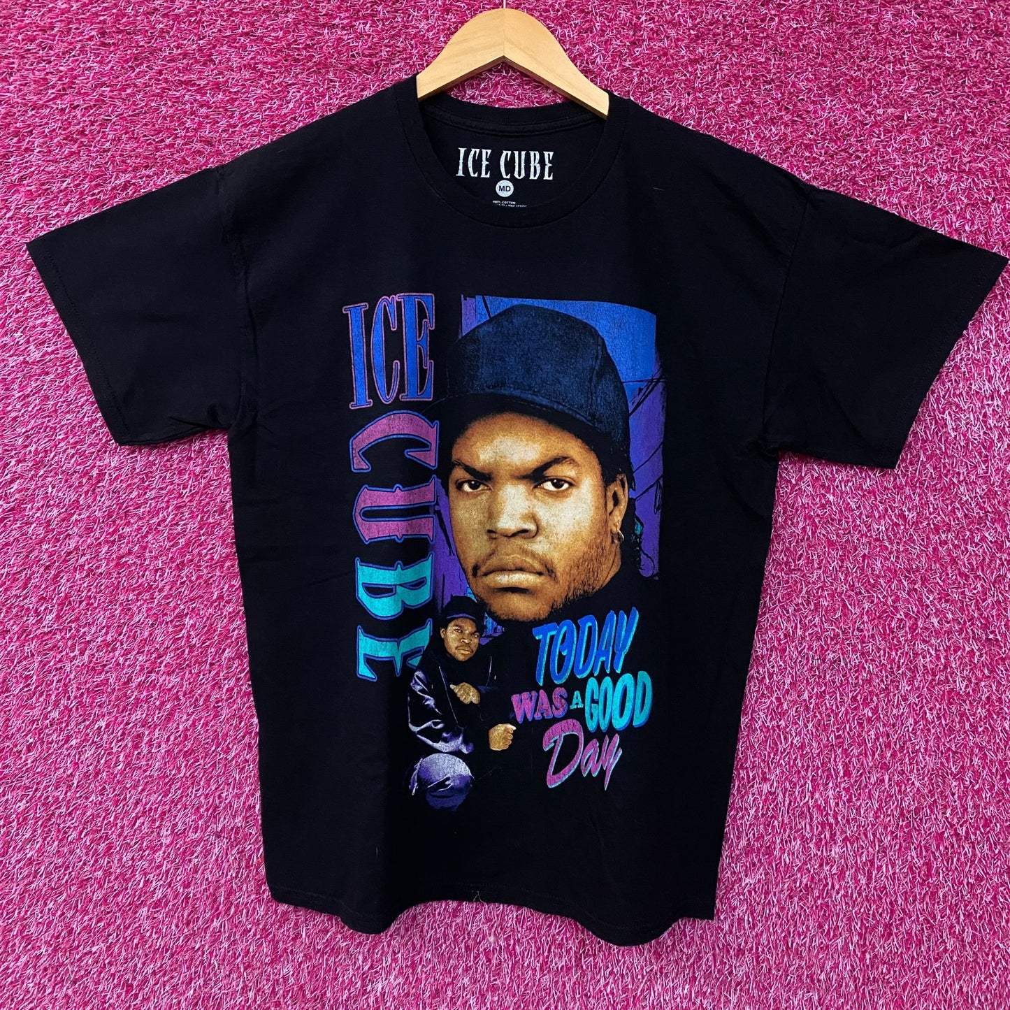 Ice Cube Today Was A Good Day Hip Hop Graphic T-Shirt Medium