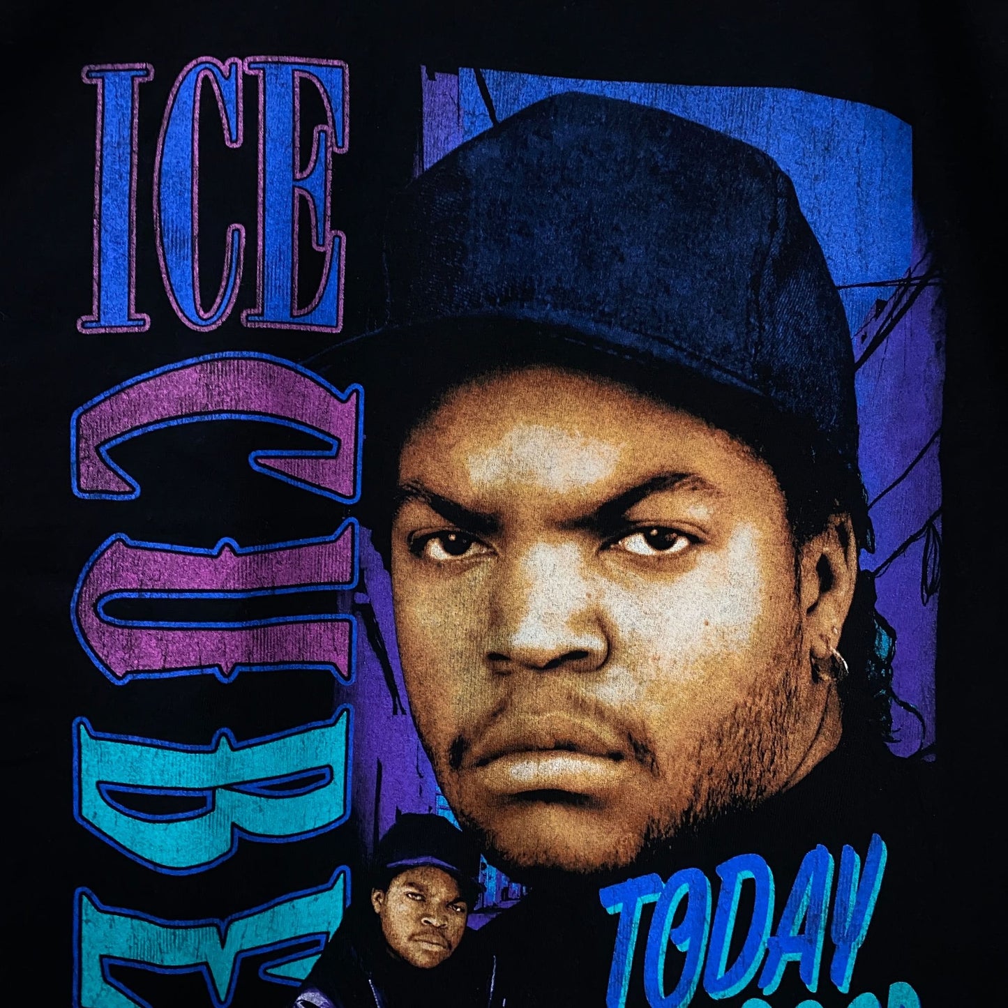Ice Cube Today Was A Good Day Hip Hop Graphic T-Shirt Medium