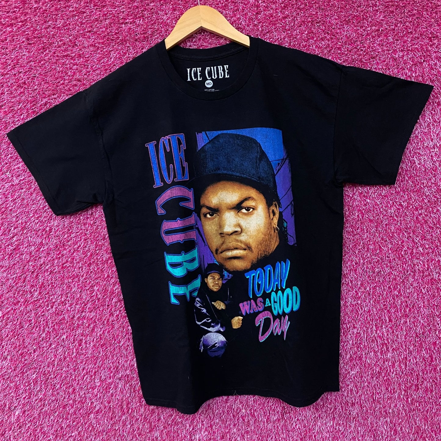 Ice Cube Today Was A Good Day Hip Hop Graphic T-Shirt Medium