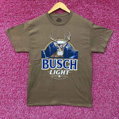 Busch Light Deer Hunting Logo T-Shirt Medium
