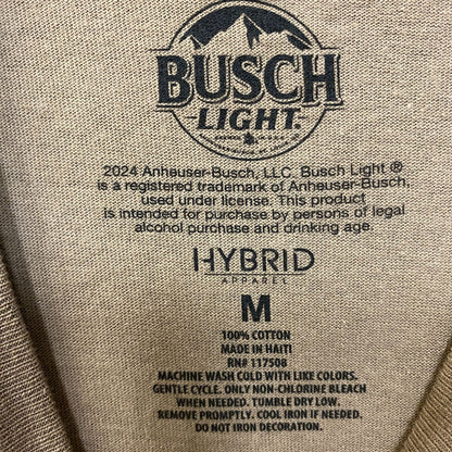 Busch Light Deer Hunting Logo T-Shirt Medium