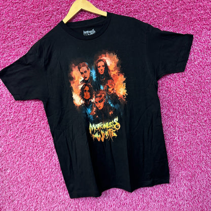 Motionless in White Watercolor Portrait T-shirt size XL