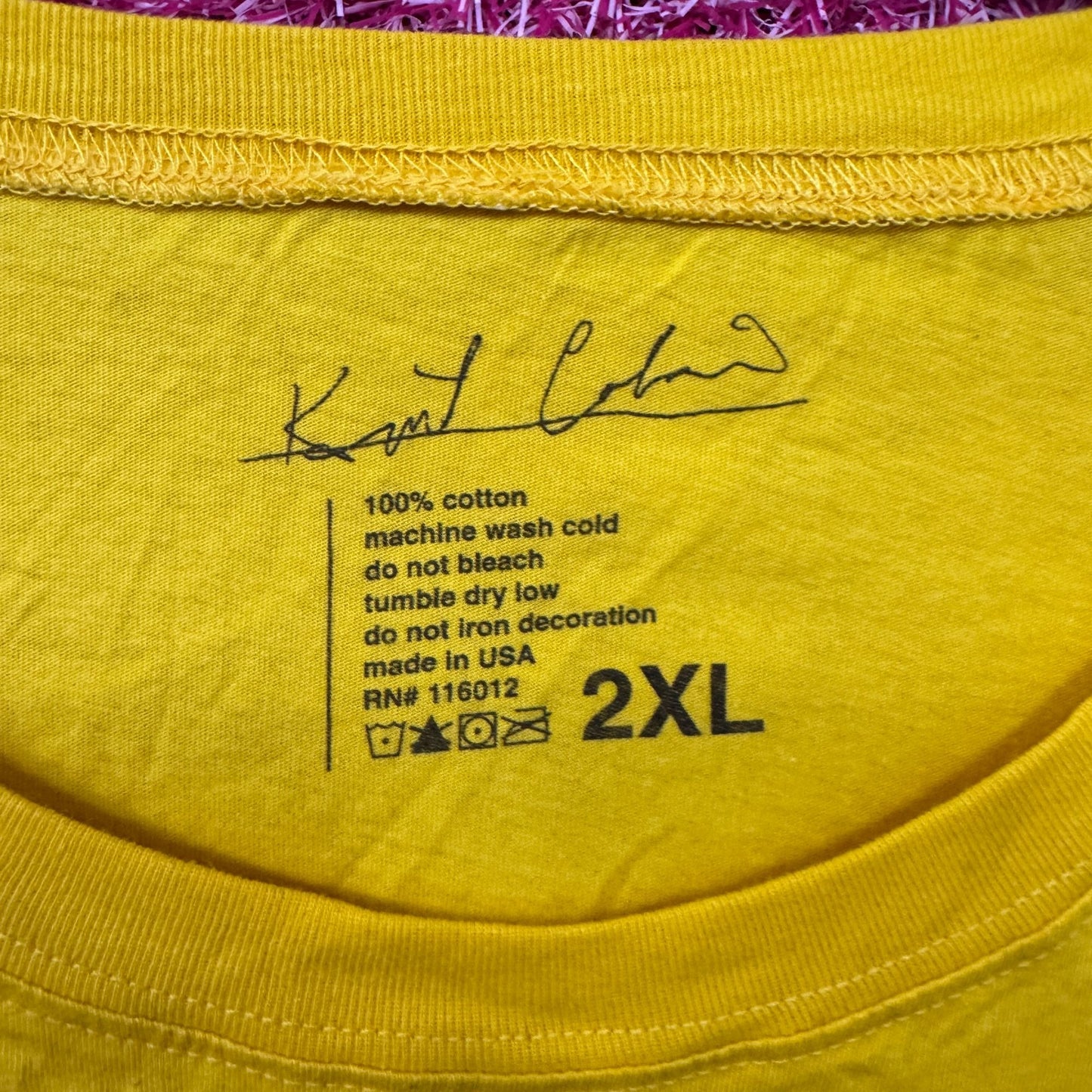 Nirvana Listen to Kurt Cobain Grunge Rockstar Crop Top 2XL