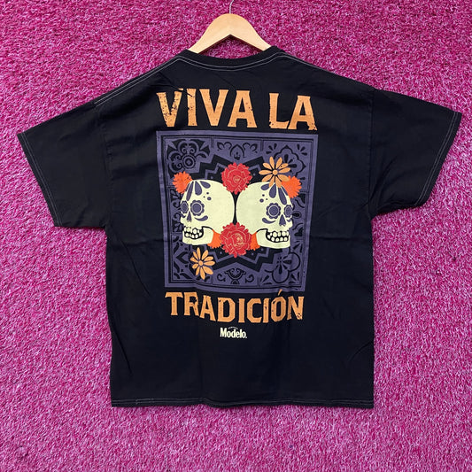 Modelo Cerveza Mexico Viva La Tradicion T-Shirt XL