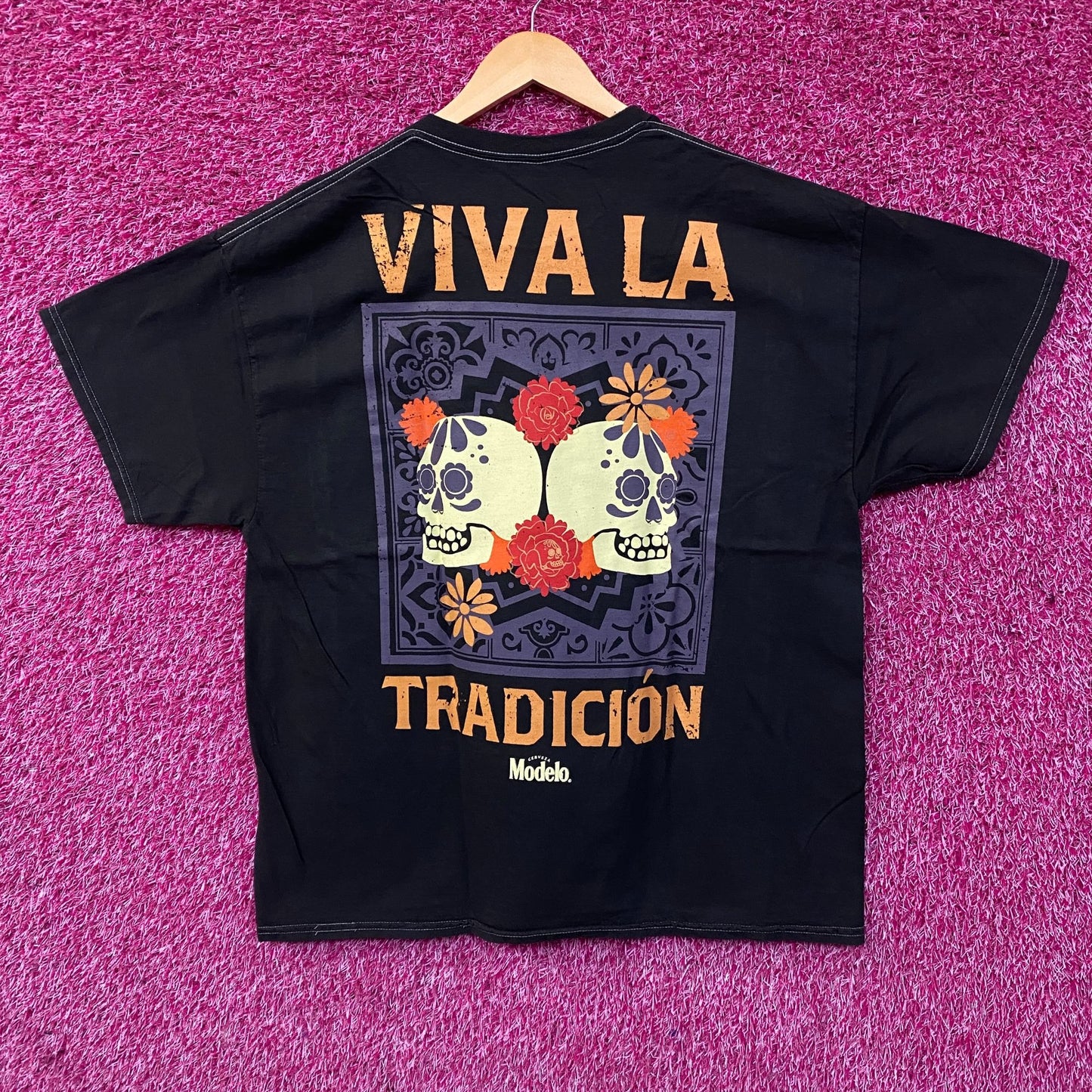 Modelo Cerveza Mexico Viva La Tradicion T-Shirt XL