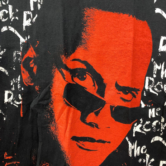 Ripple Junction X WWE The Rock All Over Print T-Shirt Medium