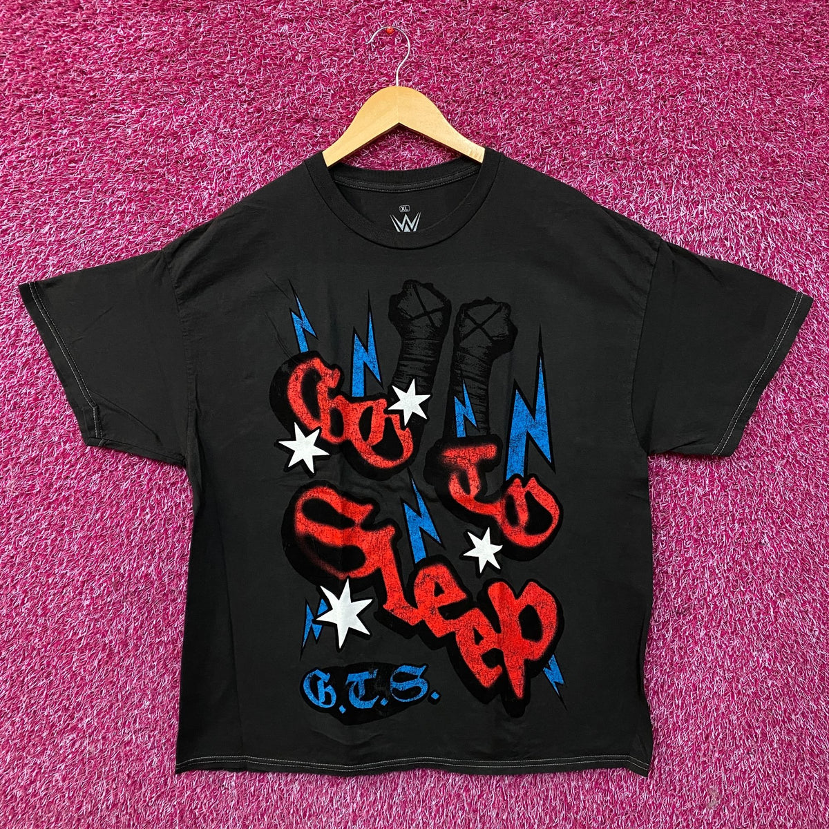 Ripple Junction WWE CM Punk Go To Sleep Graphic T-Shirt XL