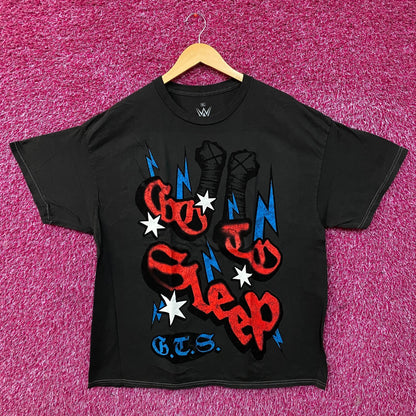Ripple Junction WWE CM Punk Go To Sleep Graphic T-Shirt XL