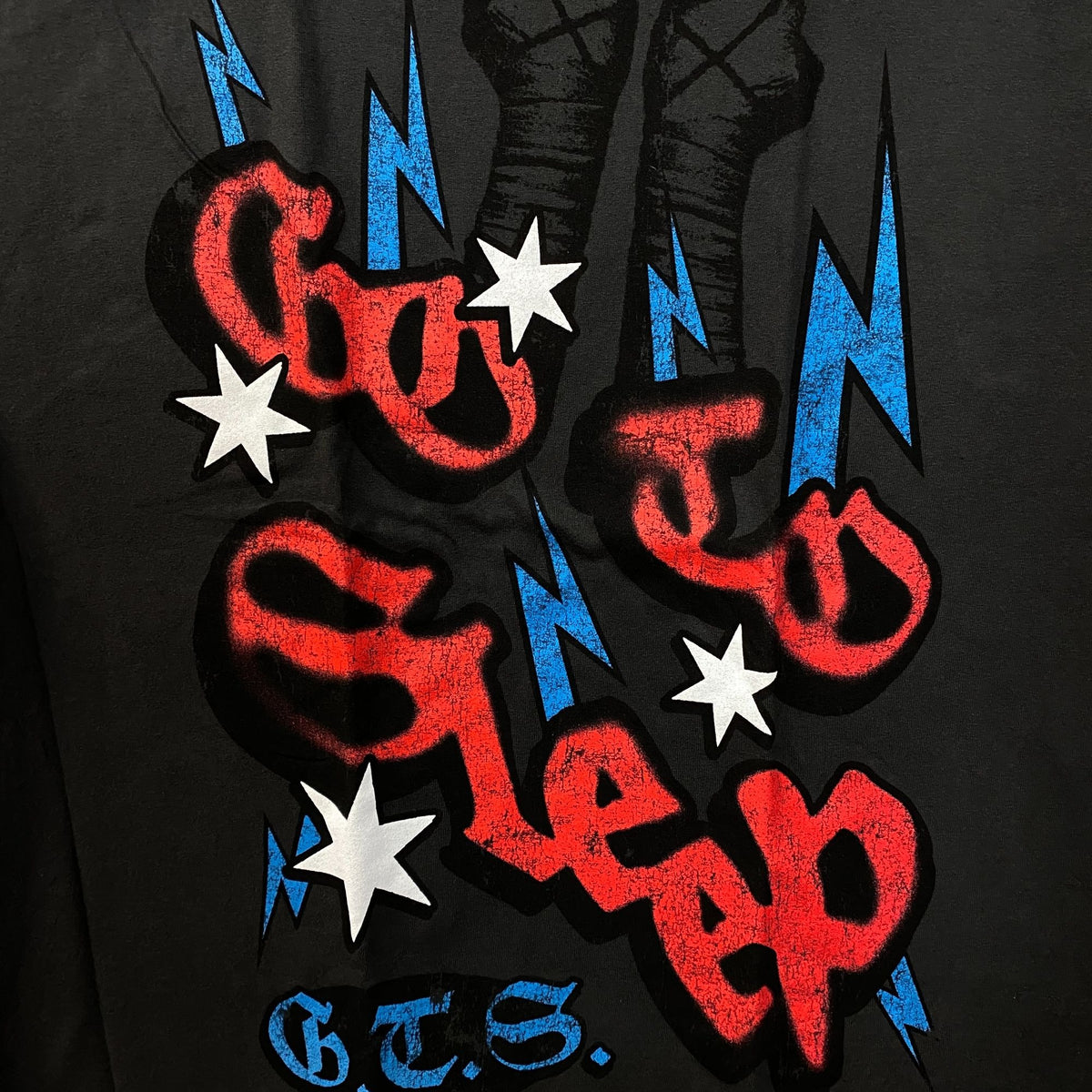 Ripple Junction WWE CM Punk Go To Sleep Graphic T-Shirt XL