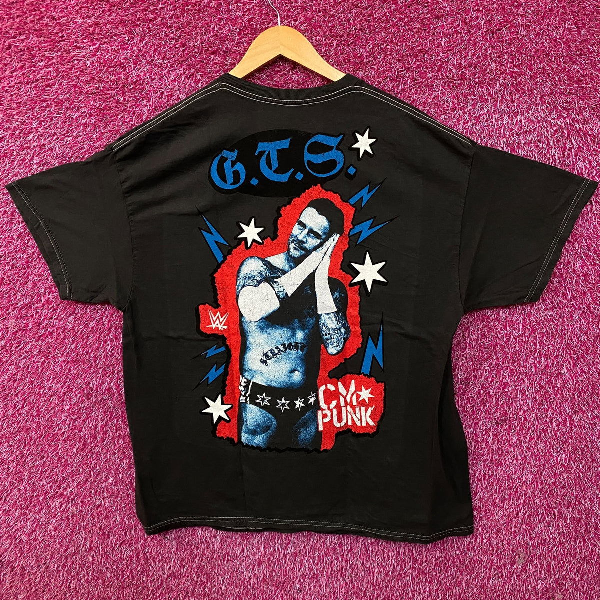 Ripple Junction WWE CM Punk Go To Sleep Graphic T-Shirt XL
