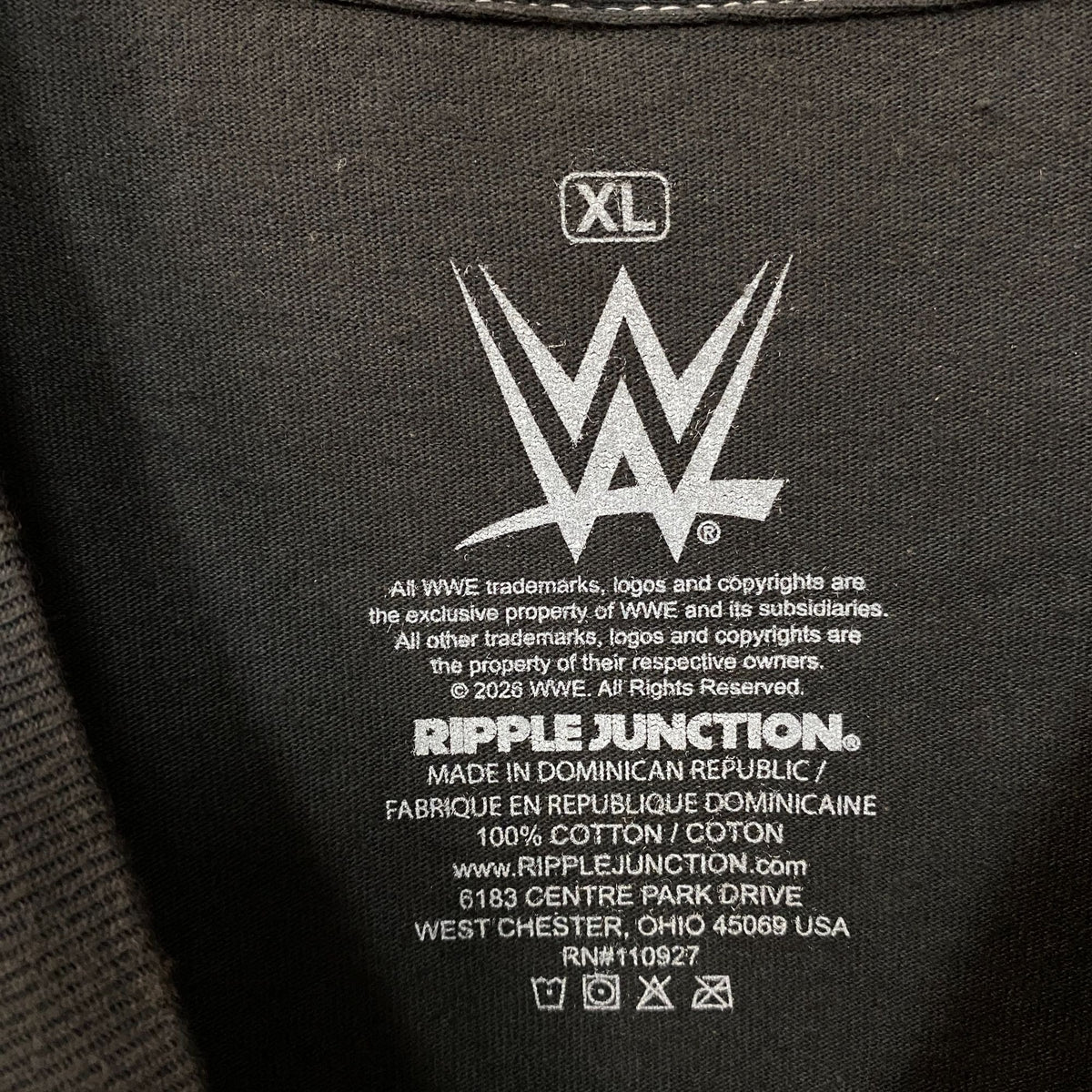 Ripple Junction WWE CM Punk Go To Sleep Graphic T-Shirt XL