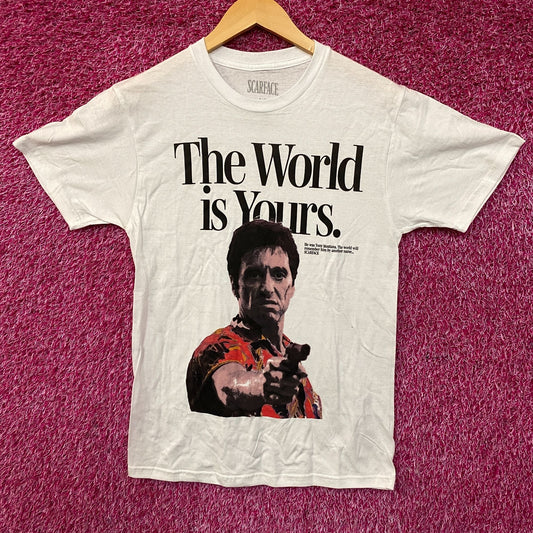 Scarface "The World is Yours" Graphic T-Shirt Small