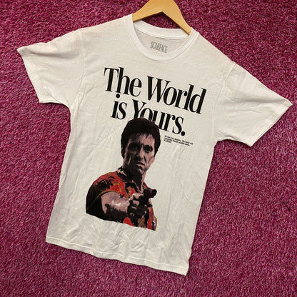 Scarface "The World is Yours" Graphic T-Shirt Small
