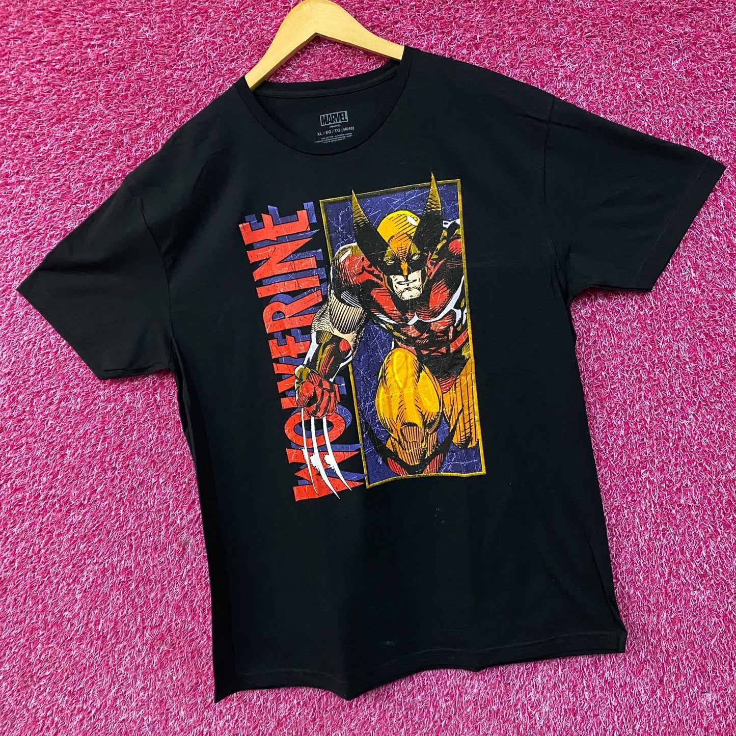 Marvel Comics Wolverine X-Men T-Shirt Size Extra Large