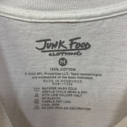 Junk Food Clothing NFL Detroit Lions Throwback Helmet Logo T-Shirt Medium