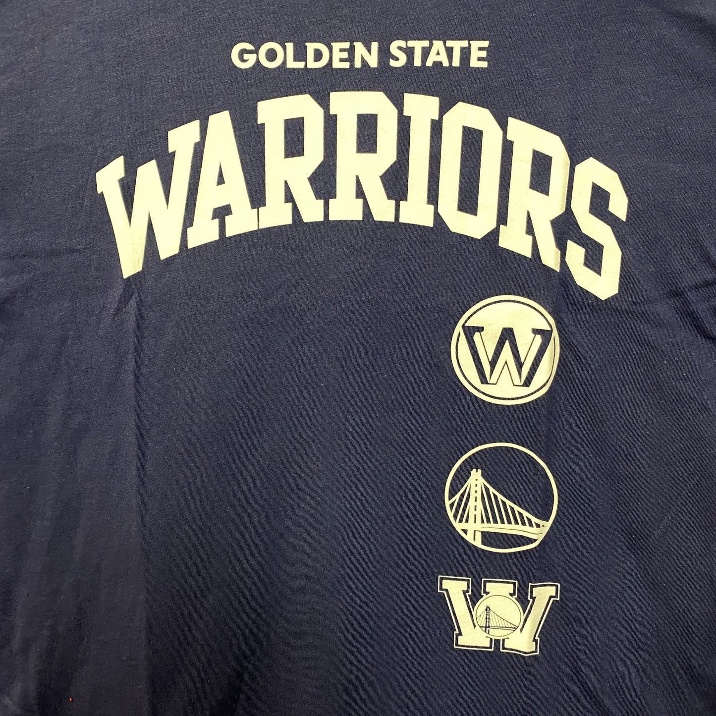 Golden State Warriors NBA Apparel Graphic Logo T-Shirt Small
