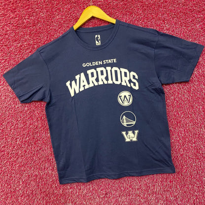 Golden State Warriors NBA Apparel Graphic Logo T-Shirt Small
