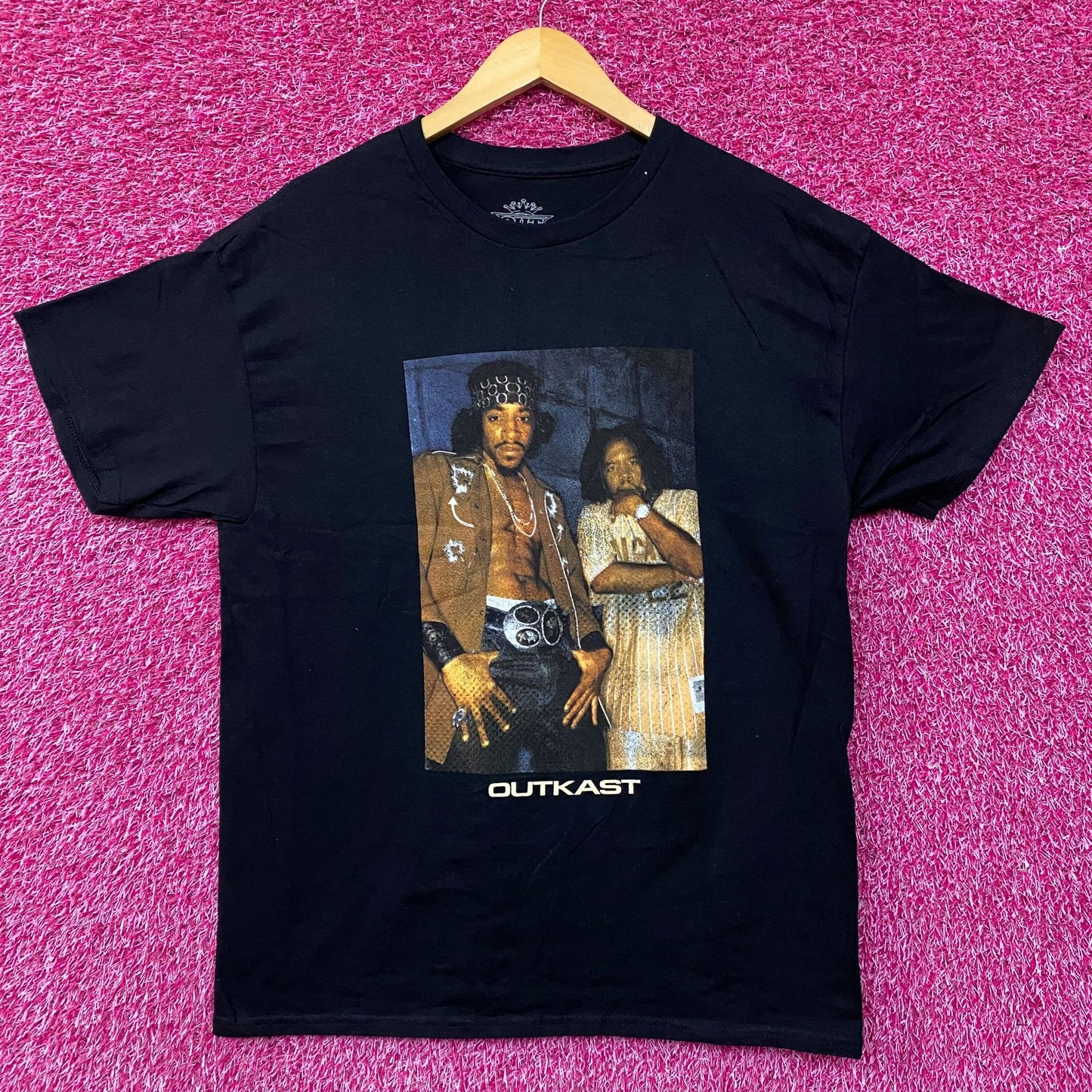 Outkast Hip-Hop Duo Andre 3000 & Big Boi T-Shirt Large
