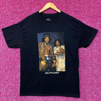 Outkast Hip-Hop Duo Andre 3000 & Big Boi T-Shirt Large