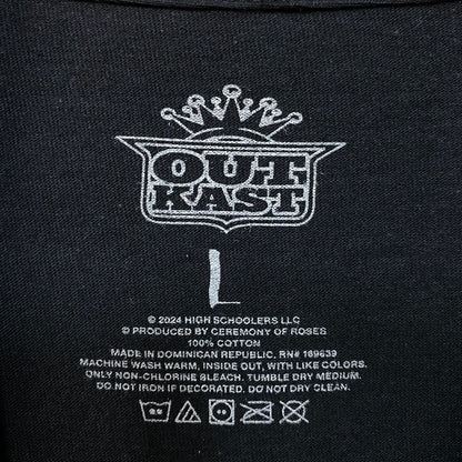 Outkast Hip-Hop Duo Andre 3000 & Big Boi T-Shirt Large