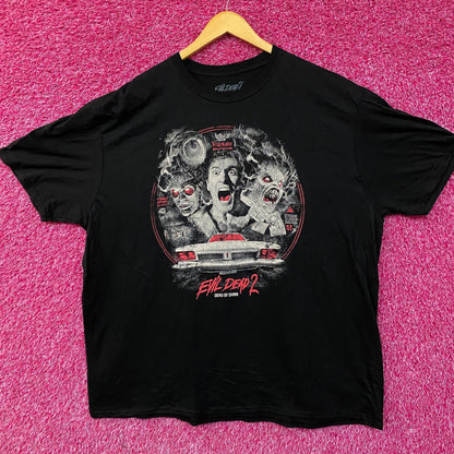 The Evil Dead 2 Dead by Dawn Movie Poster T-Shirt 3X