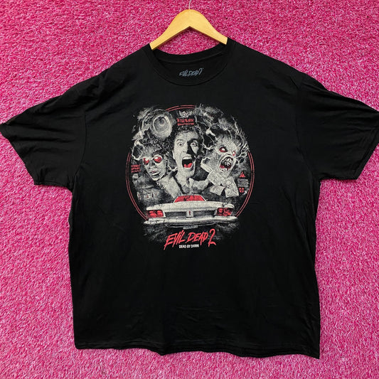 The Evil Dead 2 Dead by Dawn Movie Poster T-Shirt 3X