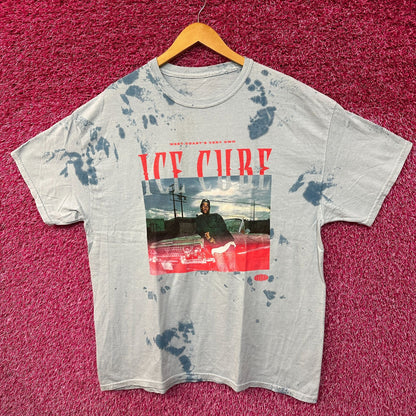 Ice Cube West Coast Very Own oversized Tie dye Tshirt size Large