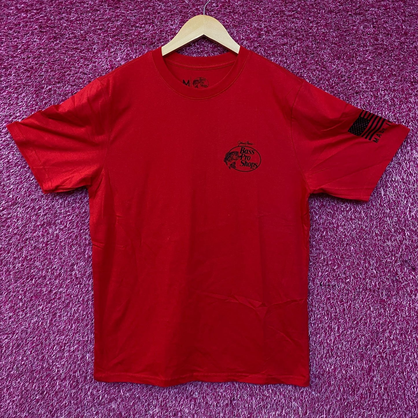 Bass Pro Shops "We Salute You" Graphic T-Shirt Medium