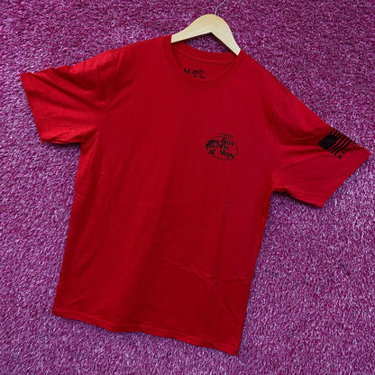 Bass Pro Shops "We Salute You" Graphic T-Shirt Medium