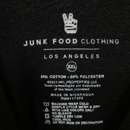 Junk Food Clothing NFL Chicago Bears Helmet Flea Market Crew sweatshirt XXL