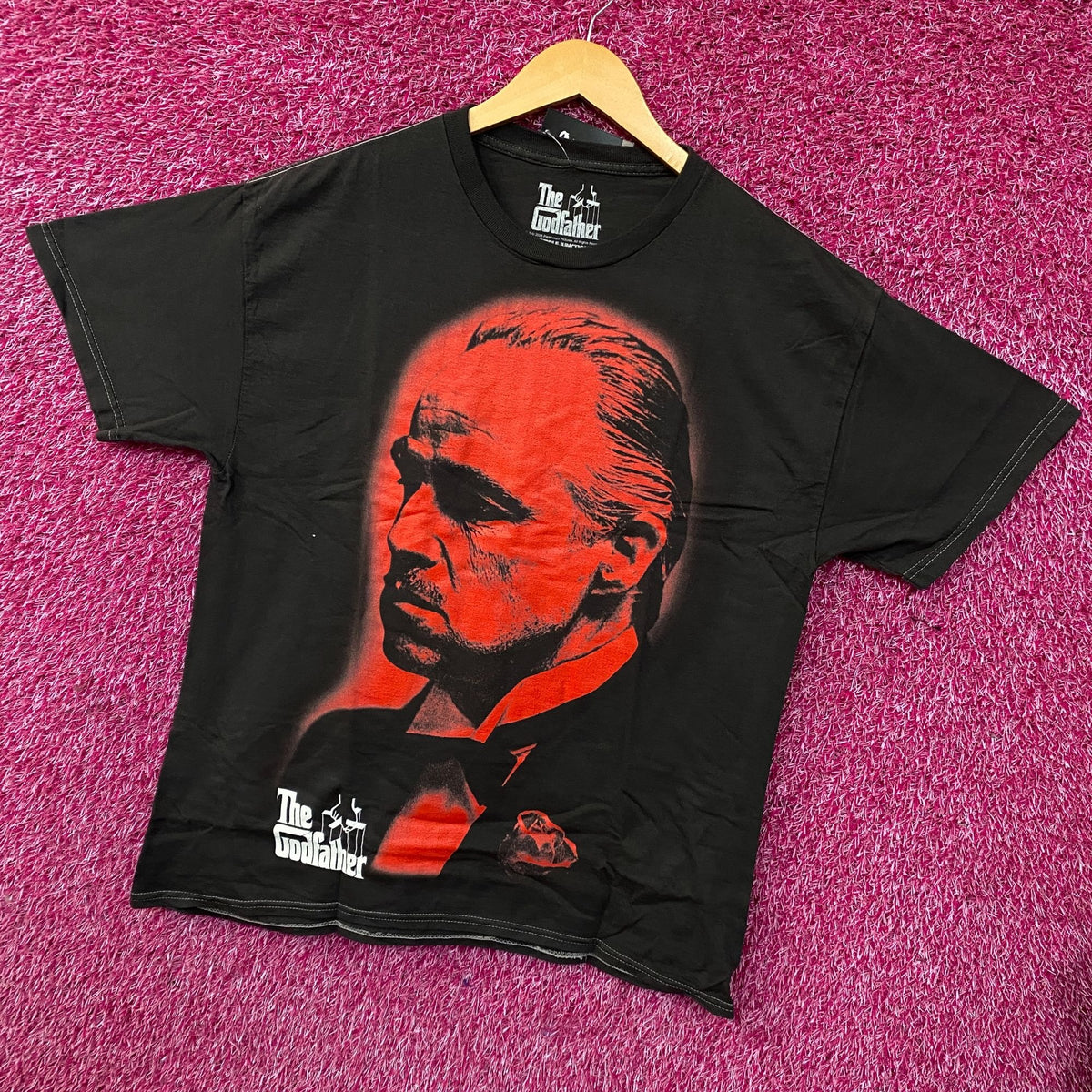 The Godfather Don Corleone Graphic T-Shirt Medium