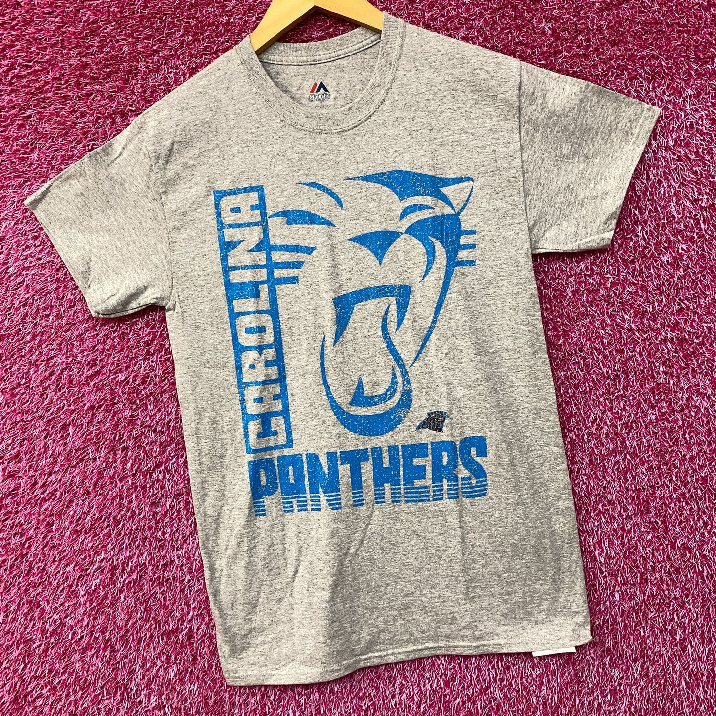 NFL Carolina Panthers Vintage Style T-Shirt Small