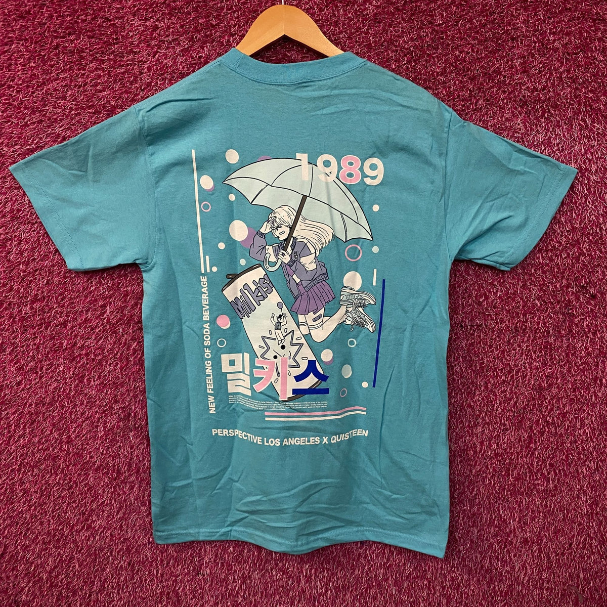 Perspective Los Angeles x Quisteen Milkis Soda Graphic T-Shirt Medium