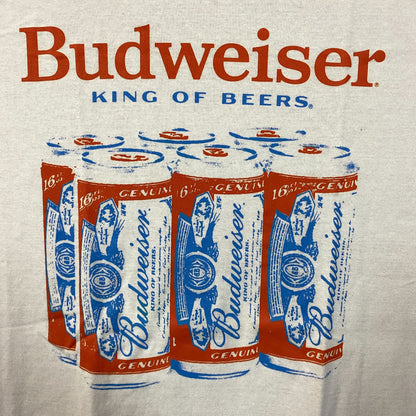 Brew City Apparel Budweiser Six Pack Graphic T-Shirt Large