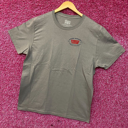 Coors Banquet Logo Brewed in Colorado Graphic T-Shirt large