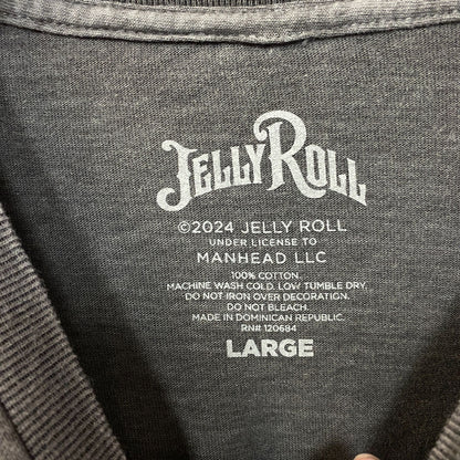 Jelly Roll Beautifully Broken Graphic Album T-shirt Large
