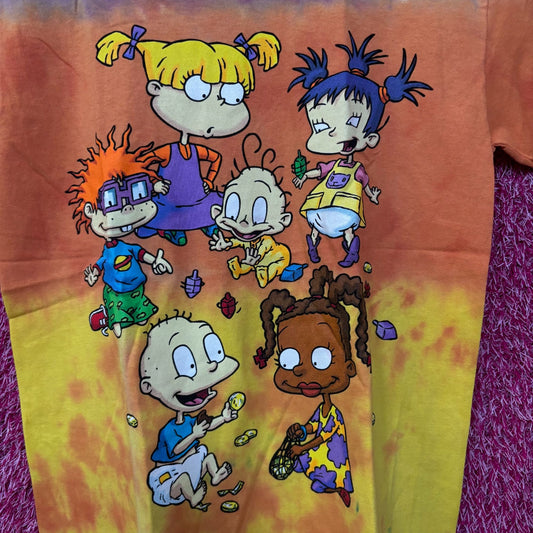 Nickelodeon Rugrats Animates Series Tie Dye T-Shirt Small
