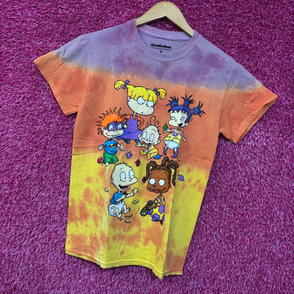 Nickelodeon Rugrats Animates Series Tie Dye T-Shirt Small