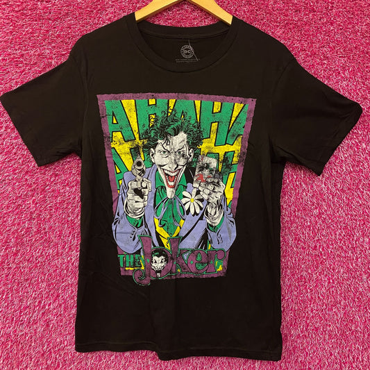 DC Batman The Joker Laughing T Shirt Small
