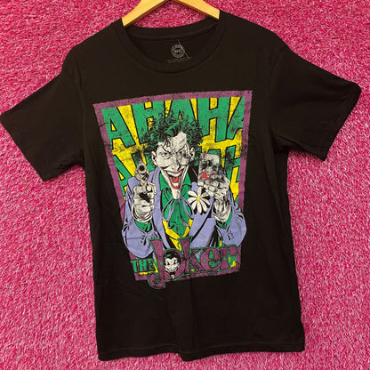 DC Batman The Joker Laughing T Shirt Small